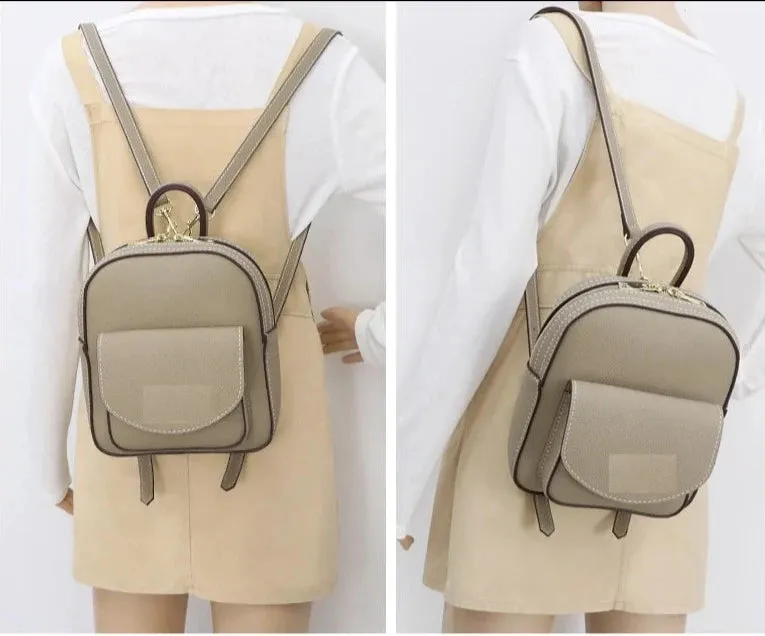 Handcrafted Women Genuine Leather Backpack