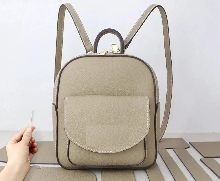 Handcrafted Women Genuine Leather Backpack