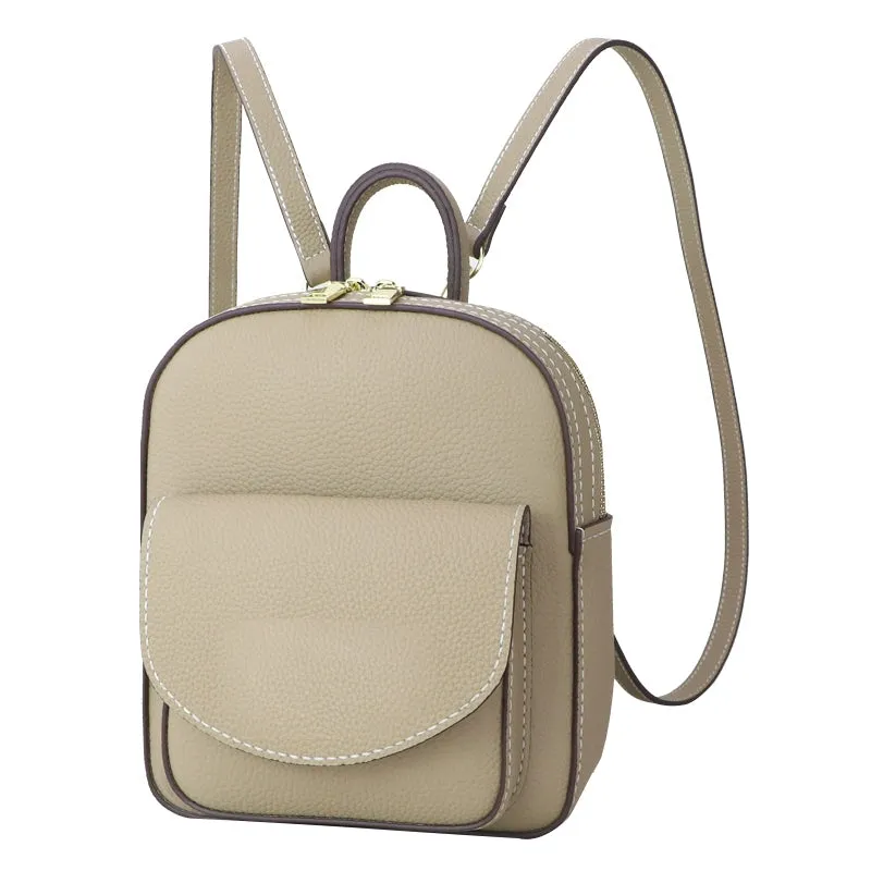 Handcrafted Women Genuine Leather Backpack