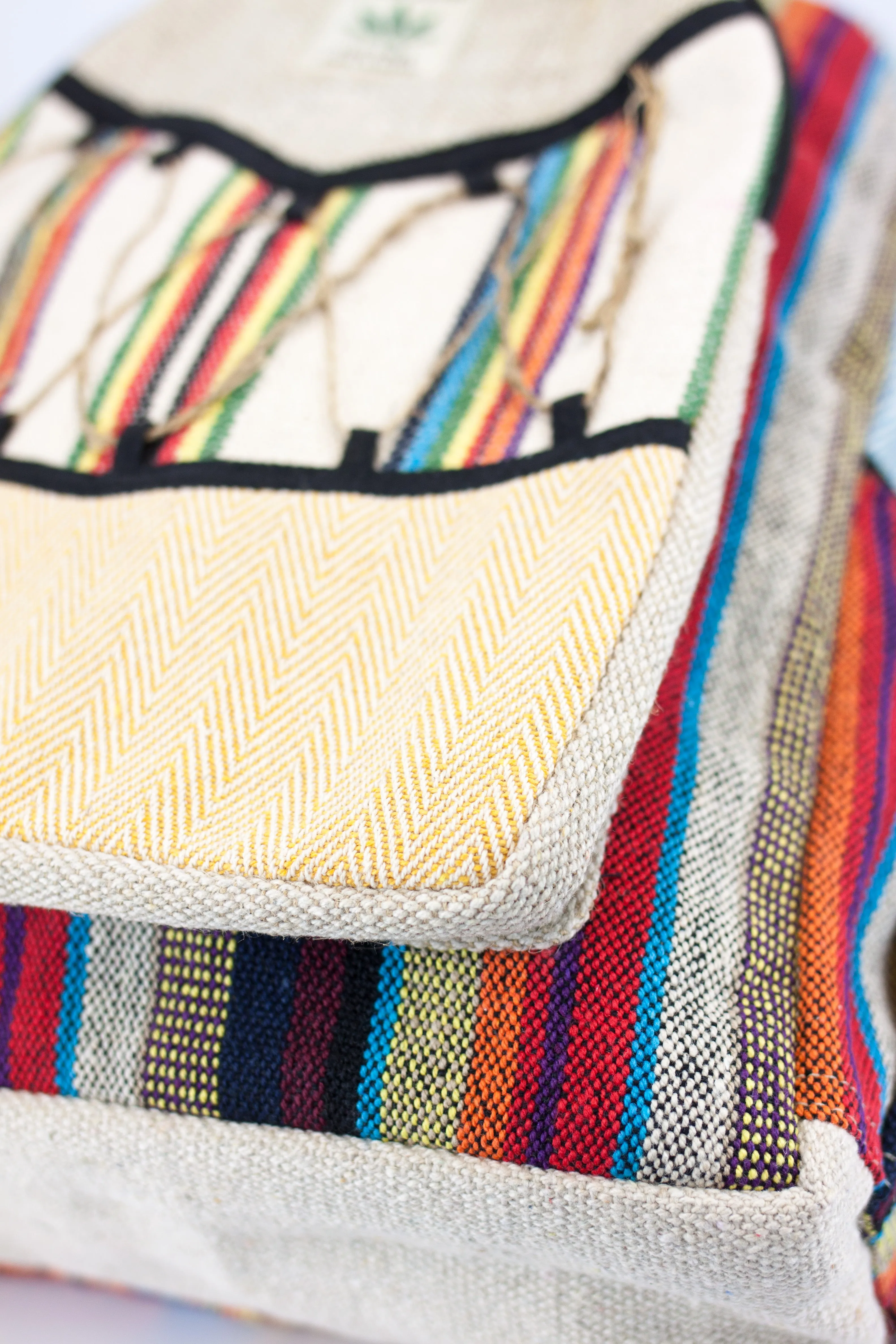 Handmade THC Free Pure Hemp Unisex Bag - HMPHB2