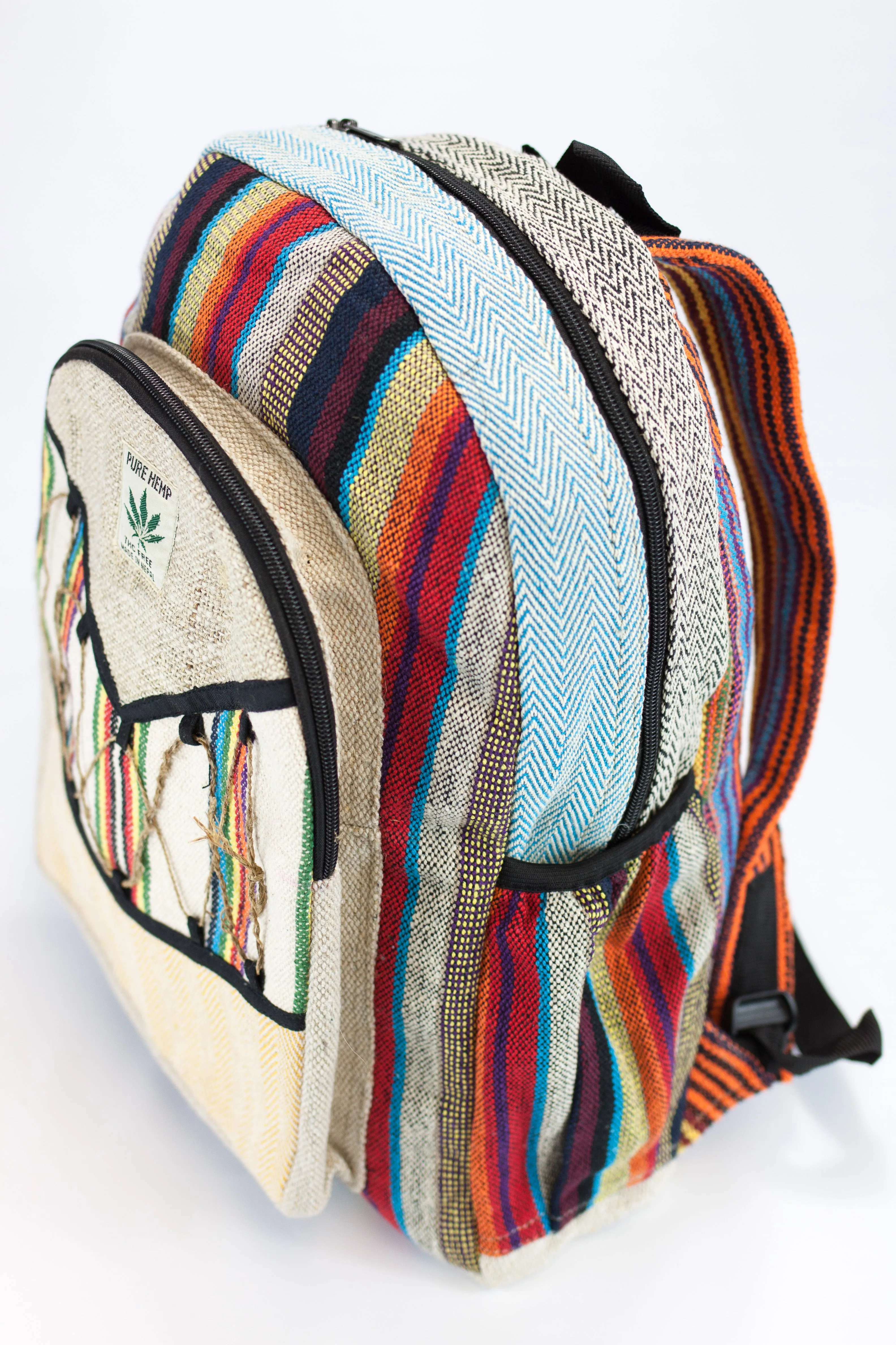 Handmade THC Free Pure Hemp Unisex Bag - HMPHB2