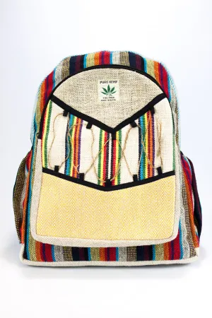 Handmade THC Free Pure Hemp Unisex Bag - HMPHB2