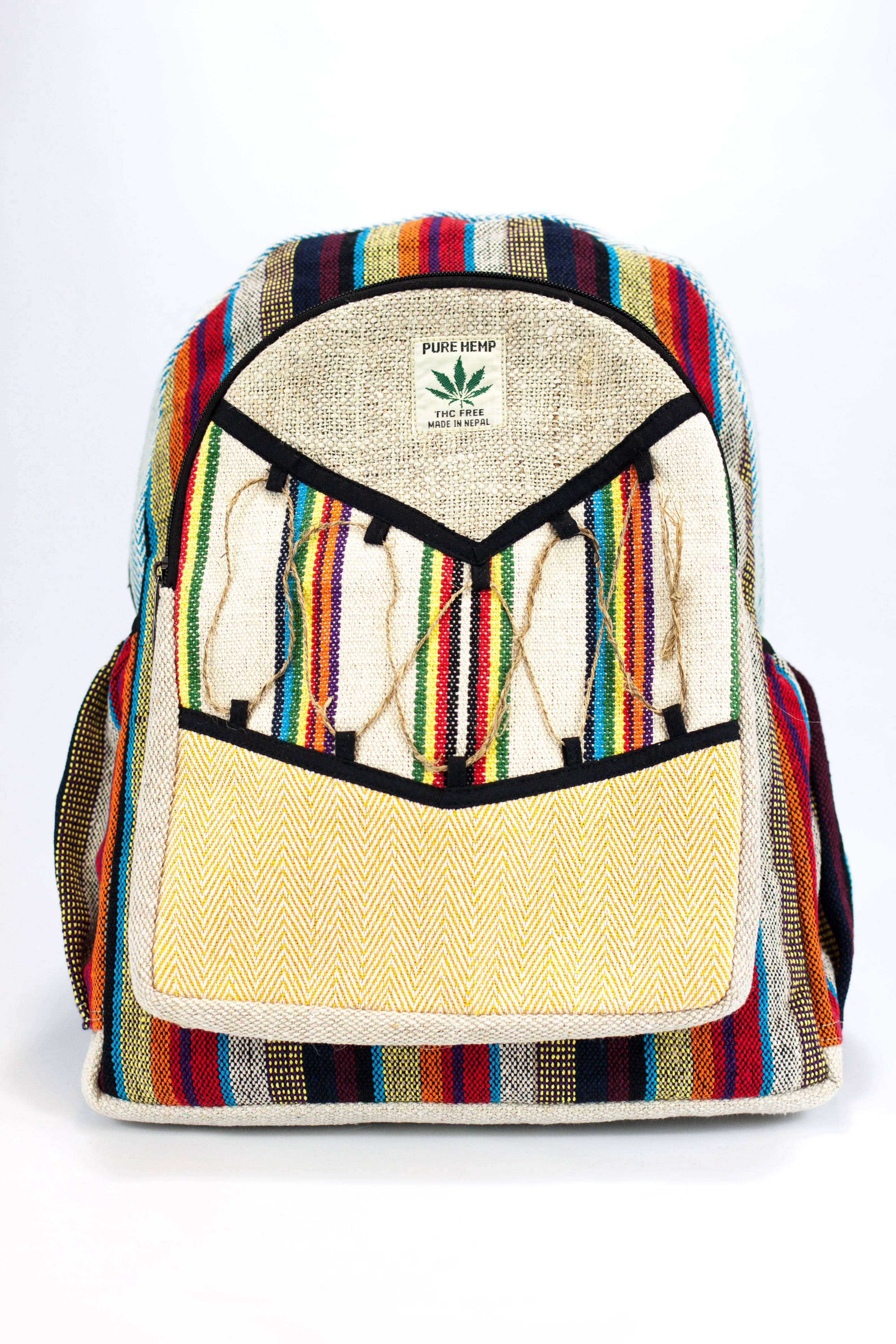 Handmade THC Free Pure Hemp Unisex Bag - HMPHB2