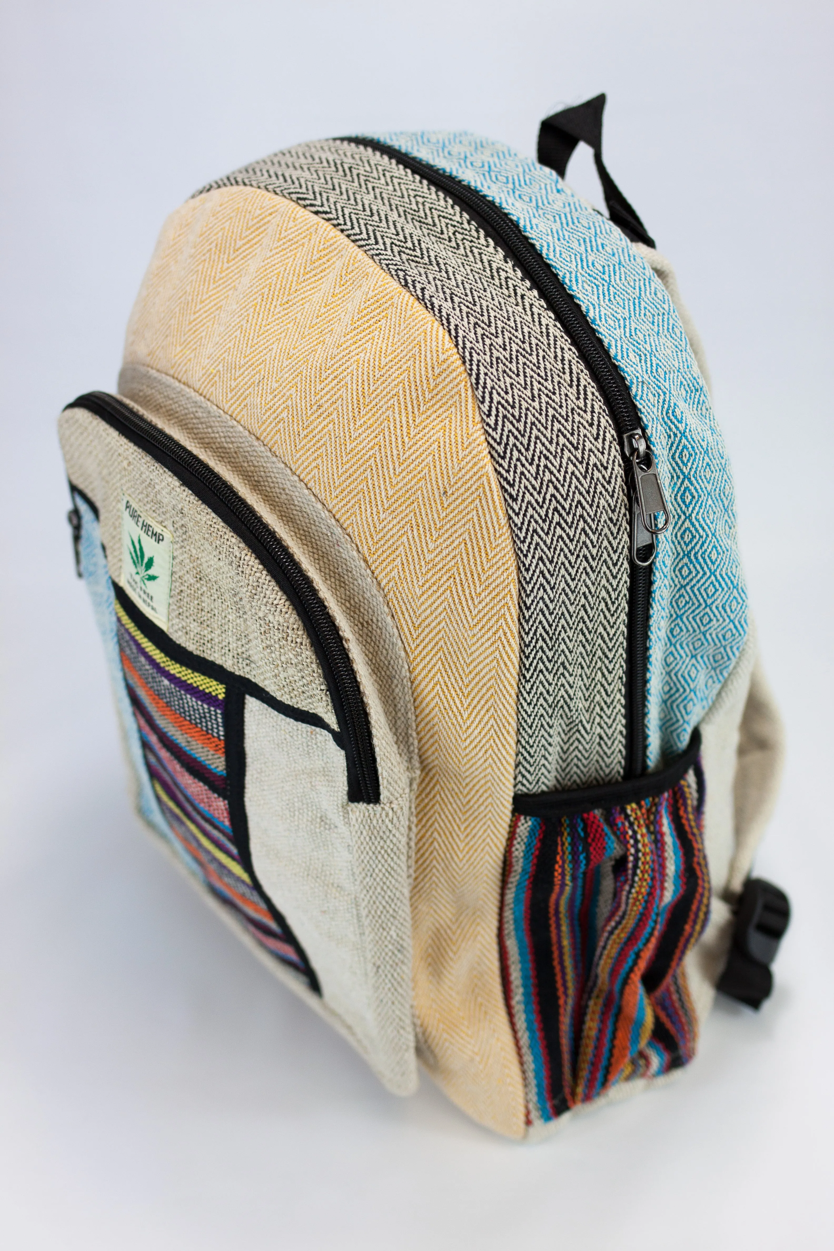 Handmade THC Free Pure Hemp Unisex Bag - HMPHB3