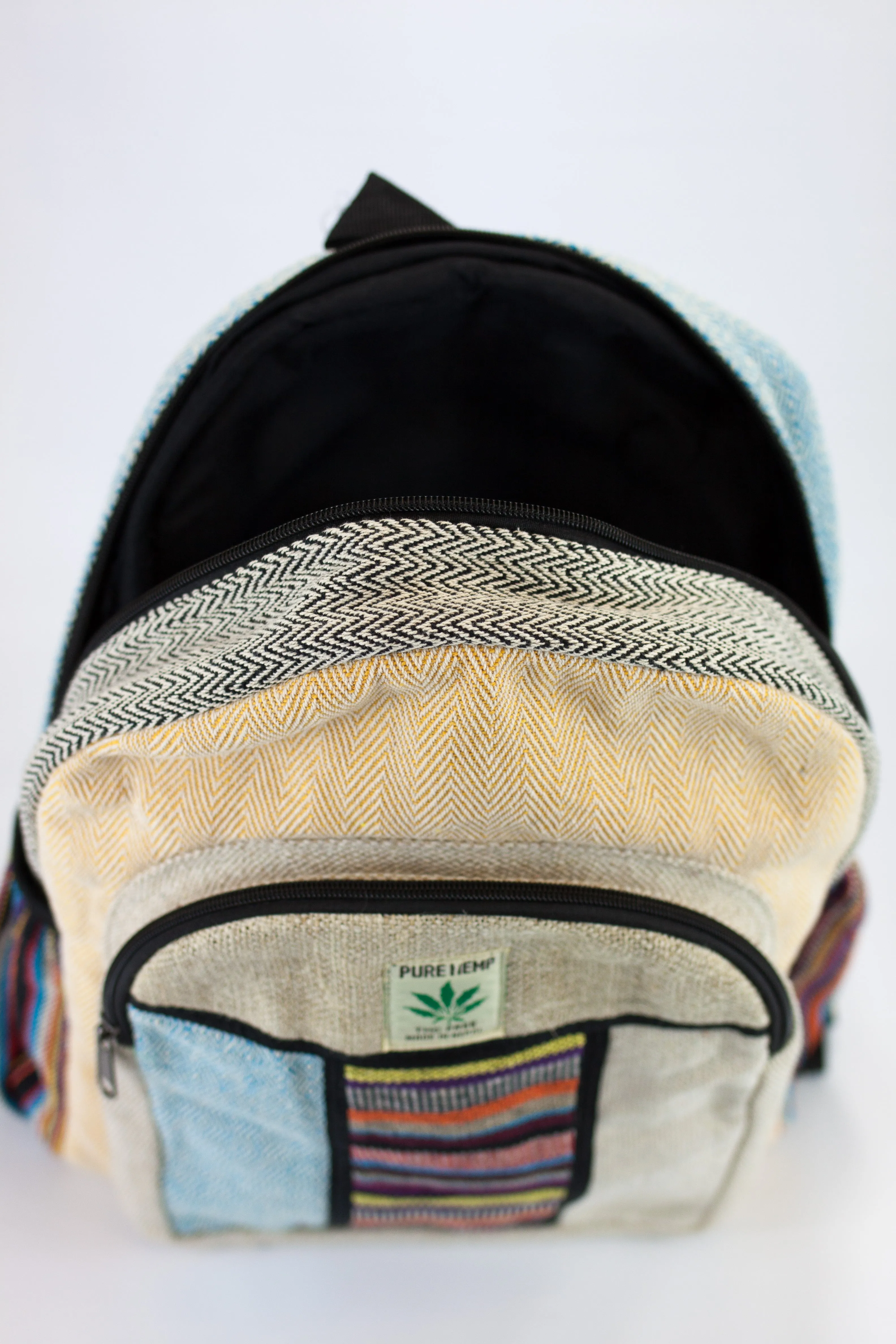 Handmade THC Free Pure Hemp Unisex Bag - HMPHB3