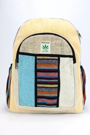 Handmade THC Free Pure Hemp Unisex Bag - HMPHB3
