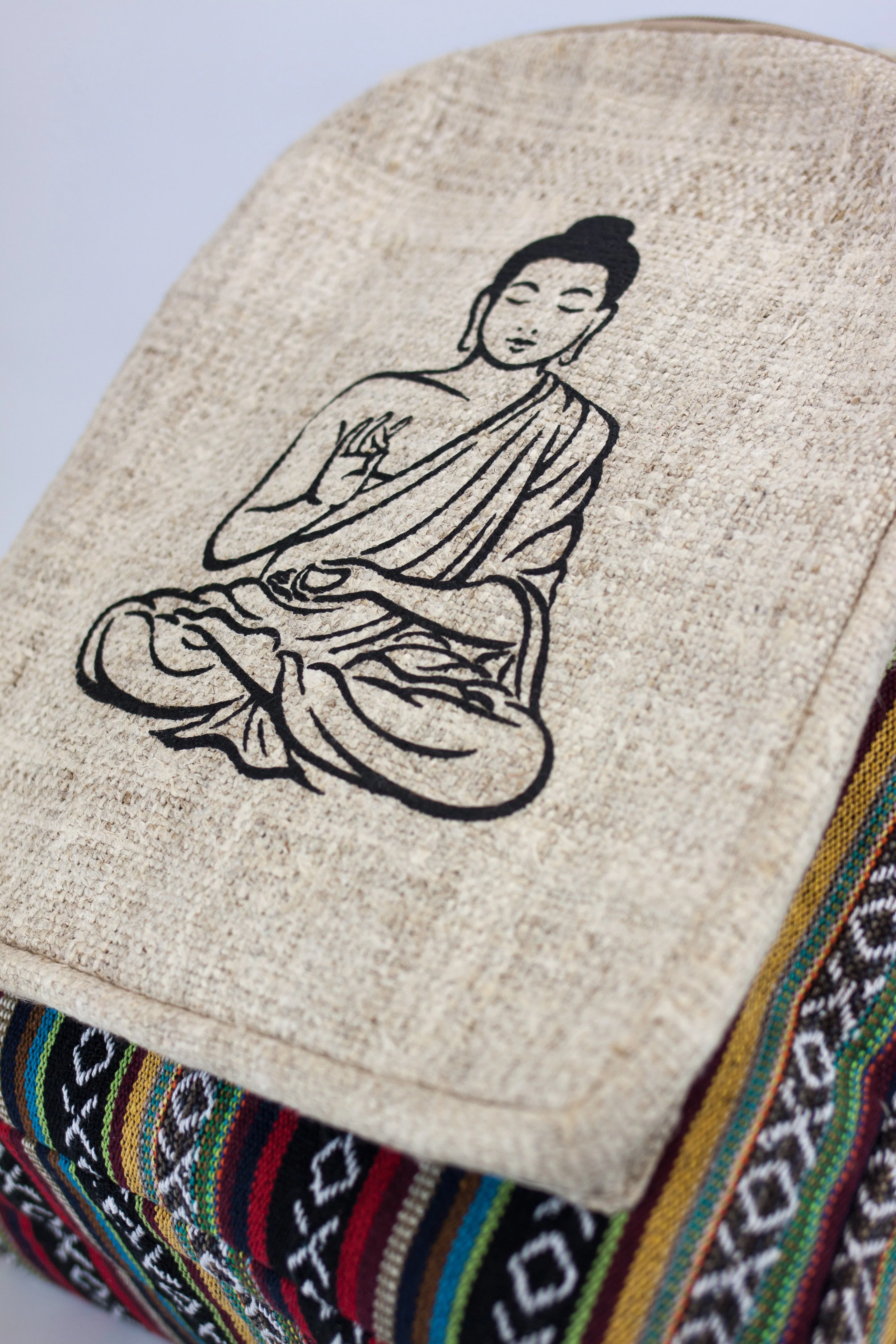 Handmade THC Free Pure Hemp Unisex Bag - HMPHB5