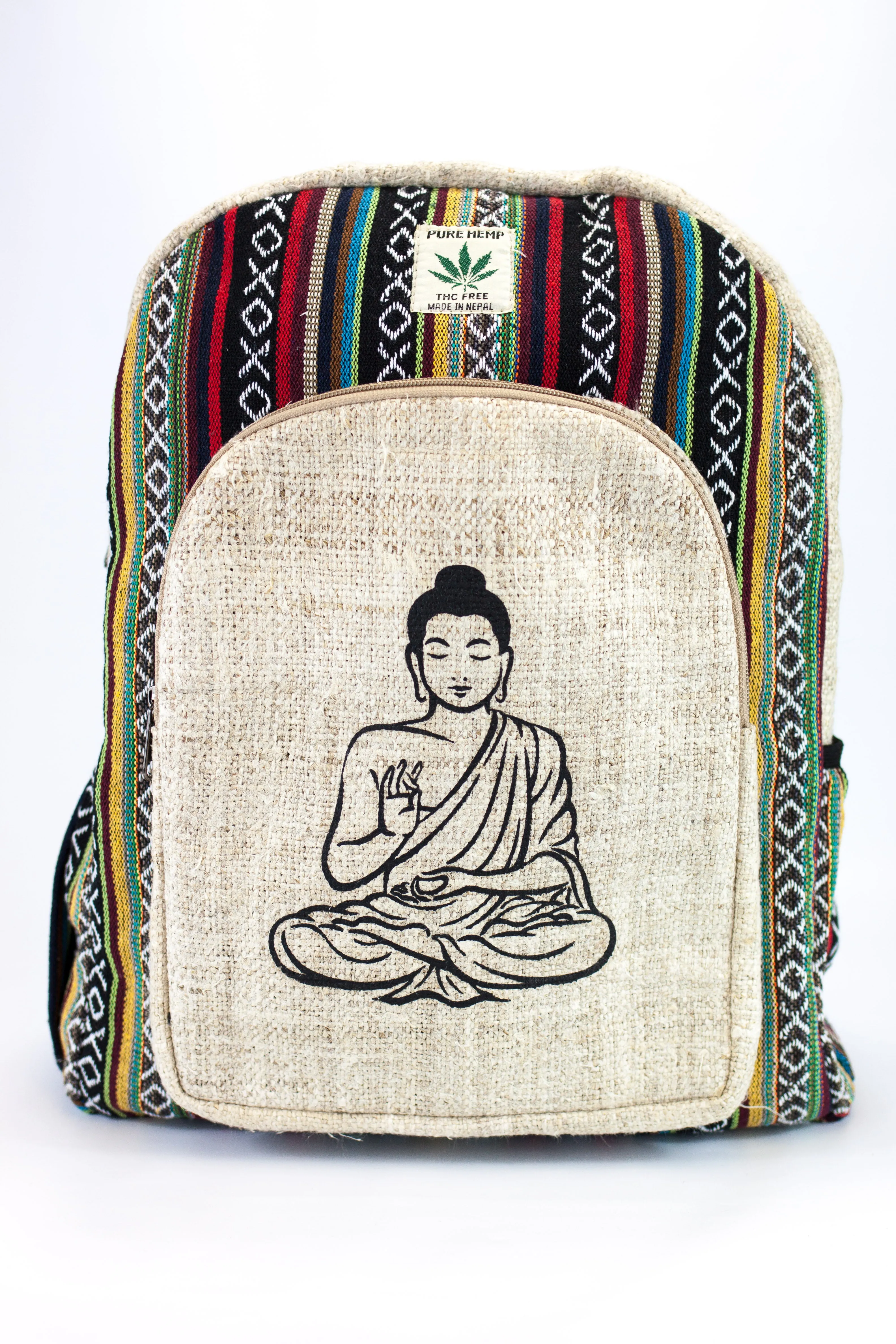 Handmade THC Free Pure Hemp Unisex Bag - HMPHB5