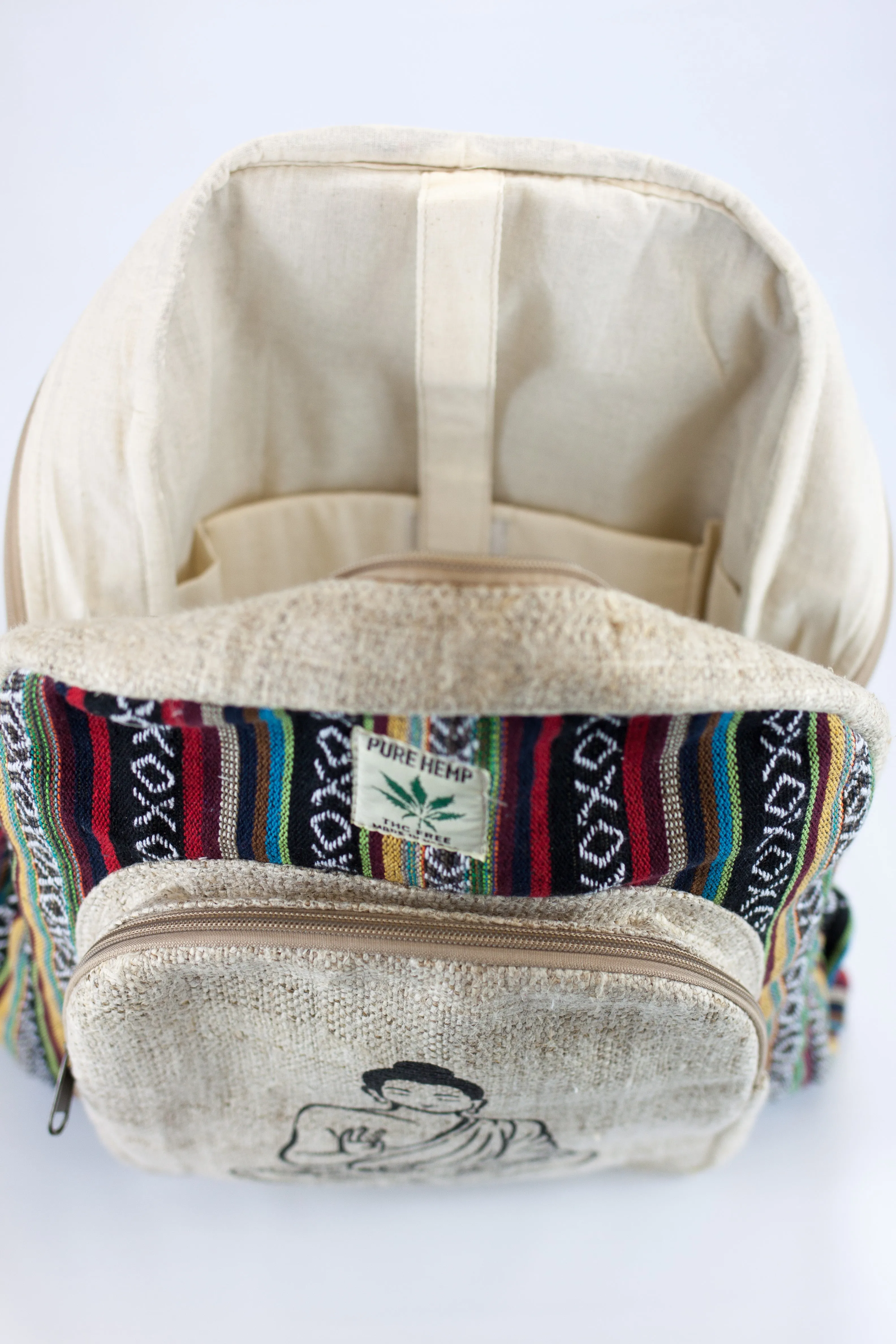 Handmade THC Free Pure Hemp Unisex Bag - HMPHB5