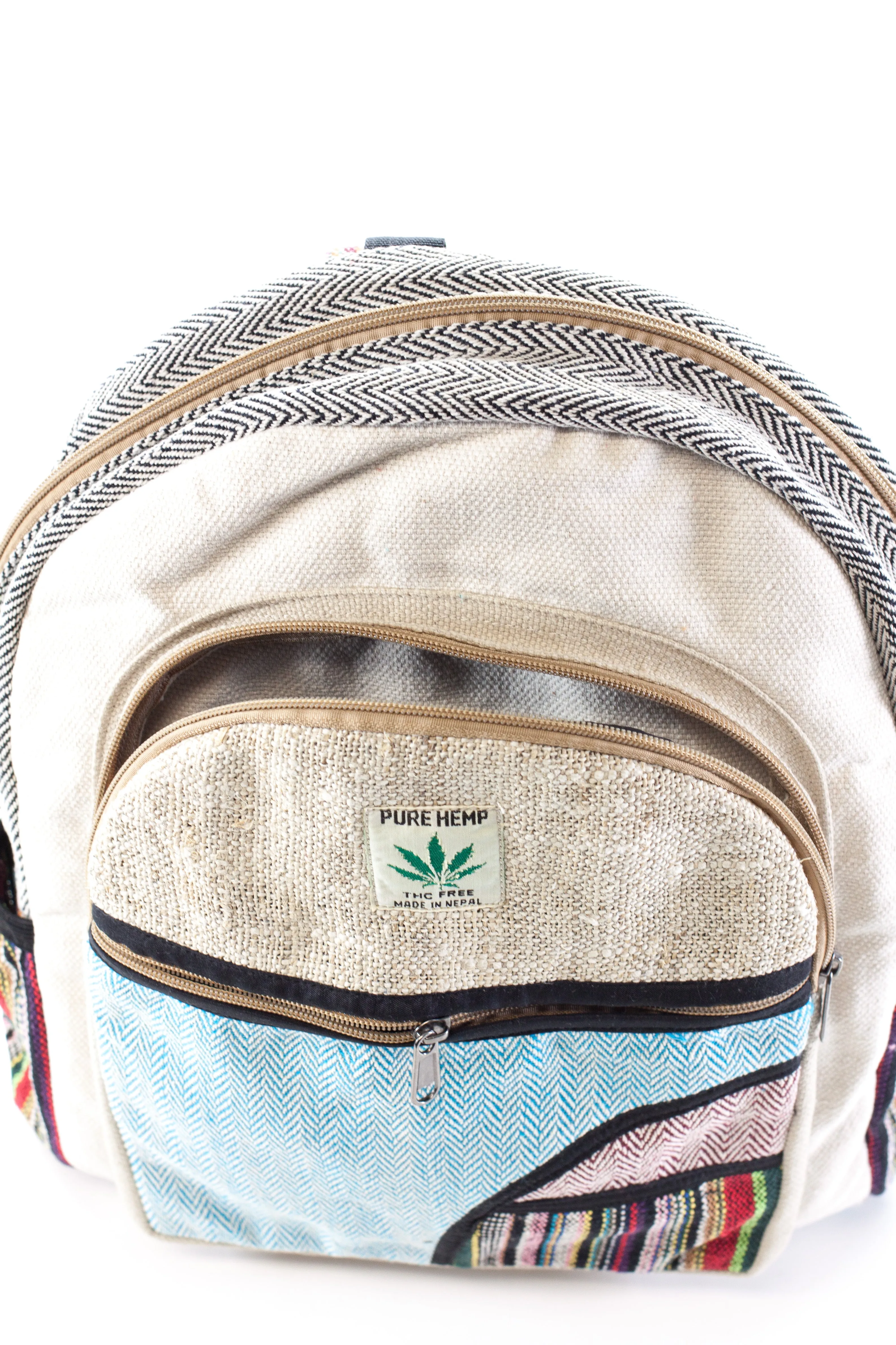 Handmade THC Free Pure Hemp Unisex Bag - HMPHB9
