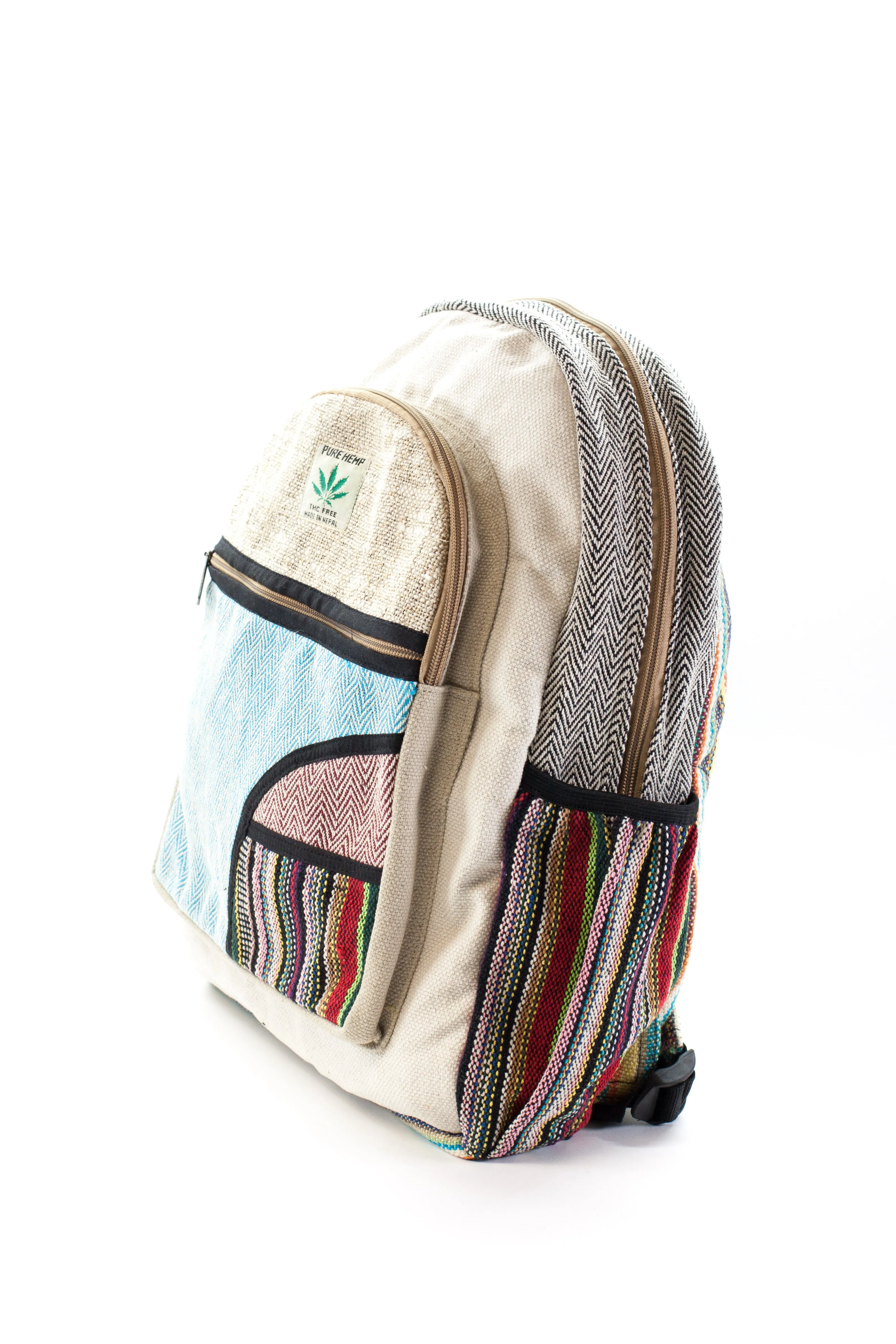 Handmade THC Free Pure Hemp Unisex Bag - HMPHB9