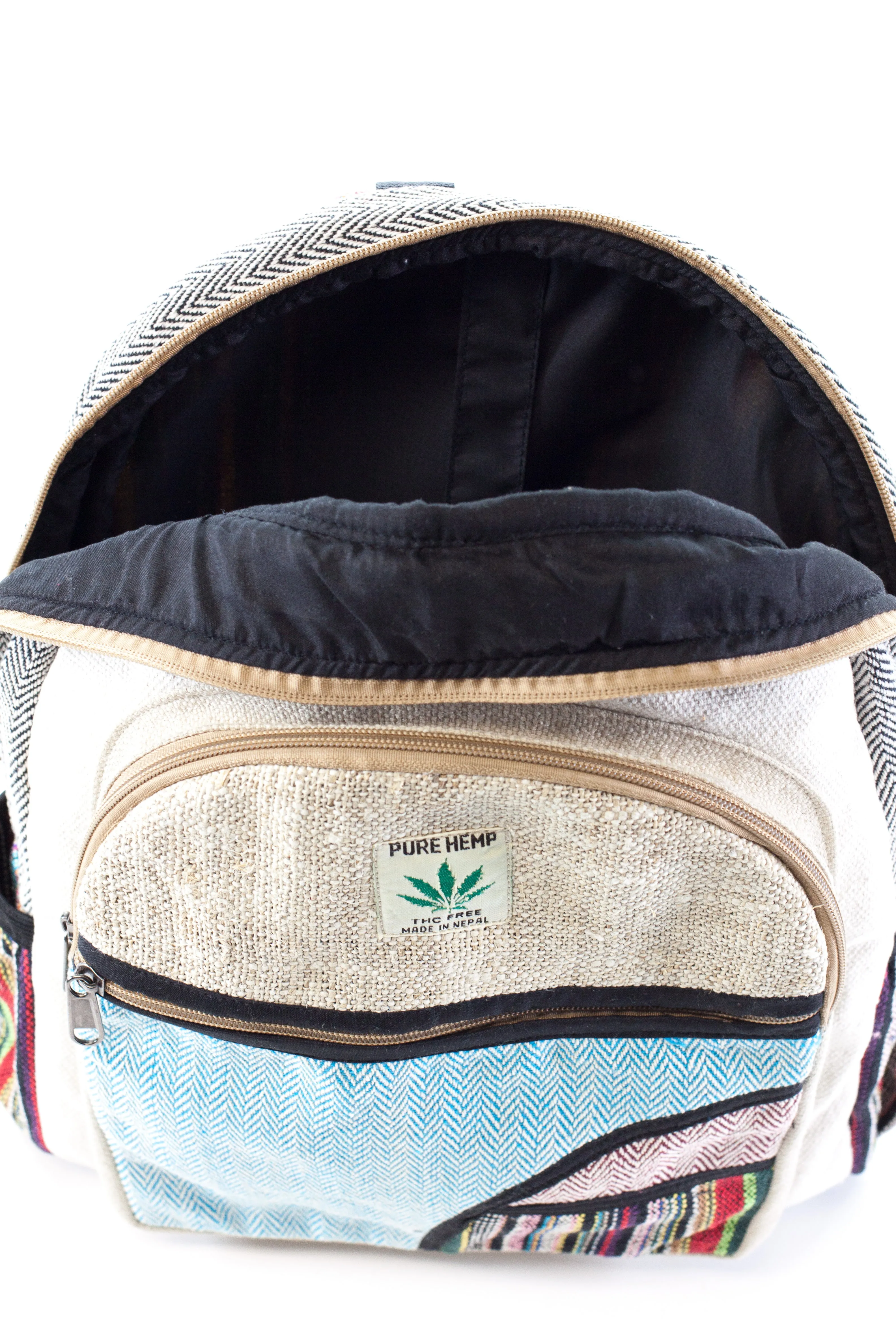 Handmade THC Free Pure Hemp Unisex Bag - HMPHB9