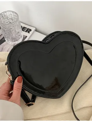 Heart On My Sleeve Adjustable Crossbody Purse