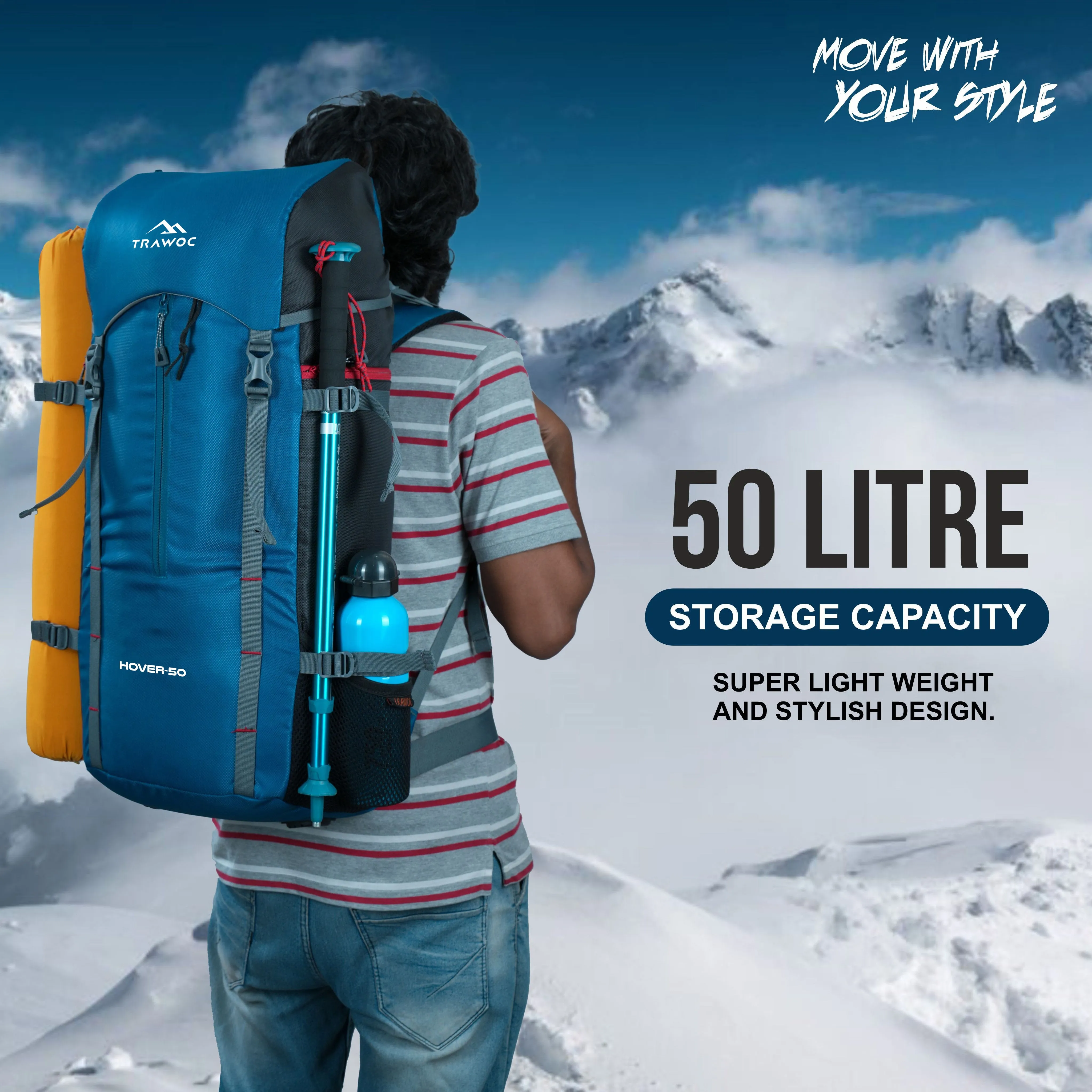 HOVER-50 Backpack - Englishblue