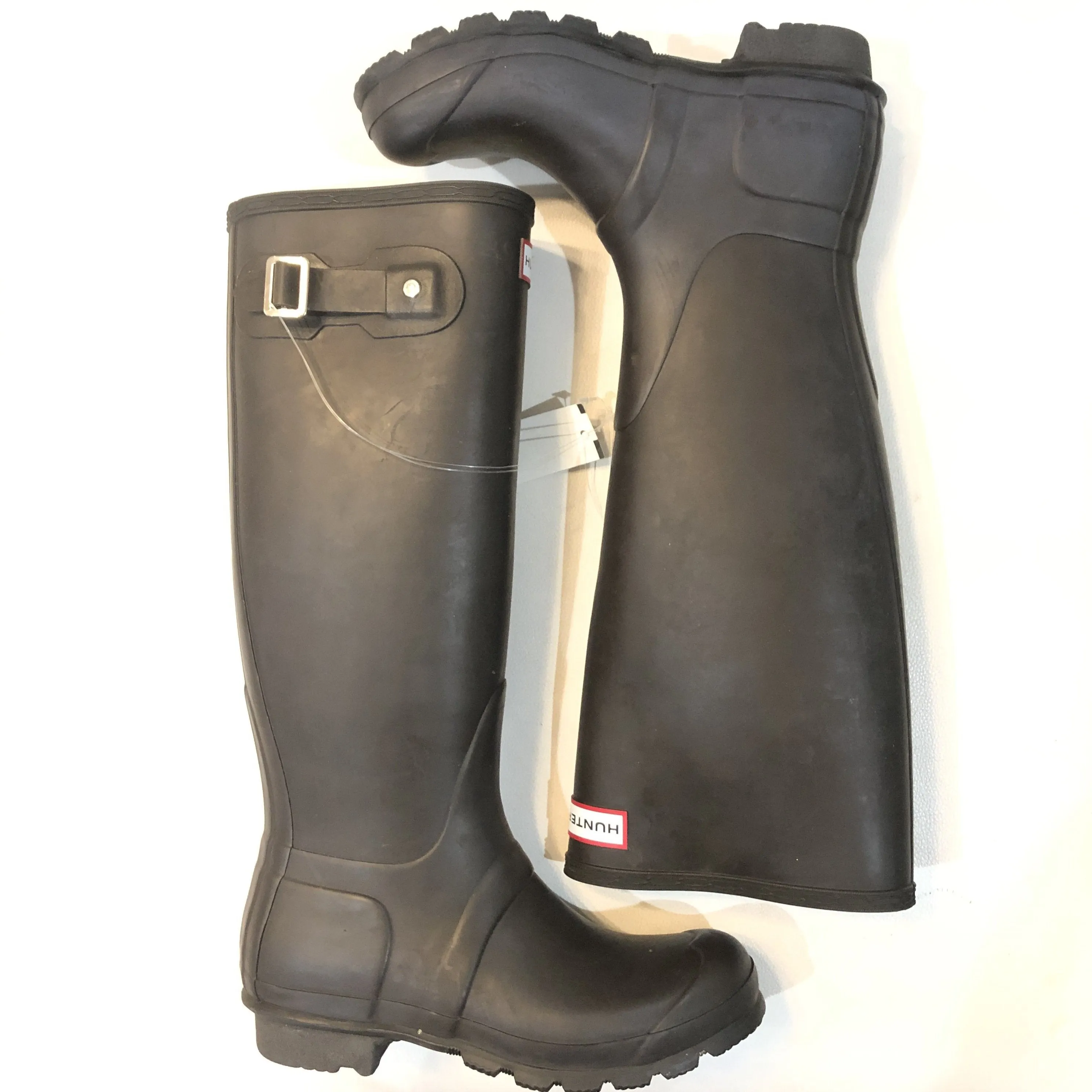 HUNTER BOOTS Chocolate Brown Original Tall Rain Boots Size 6 NWT