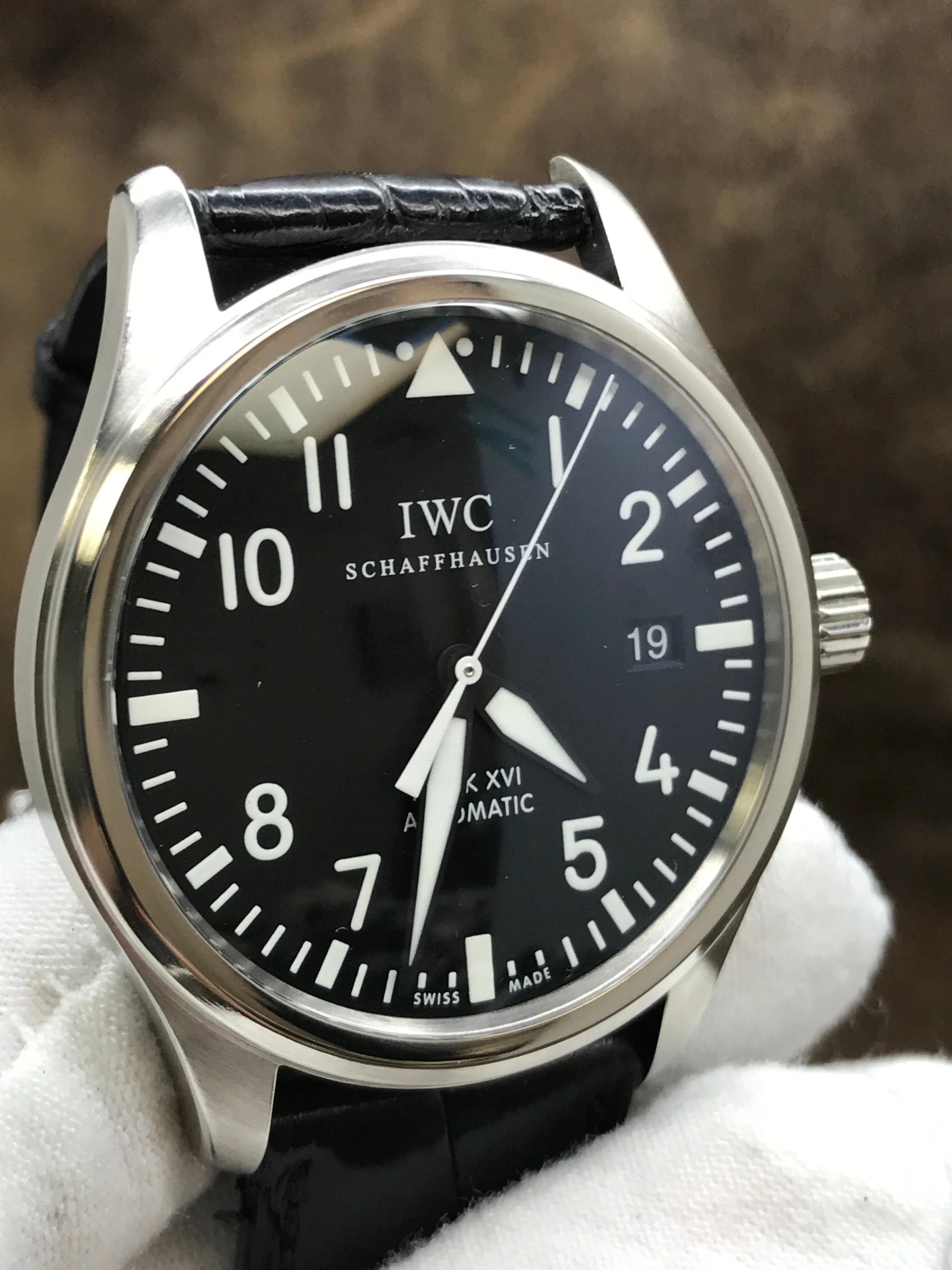 IWC Mark XVI IW325501 Black Dial Automatic Men's Watch