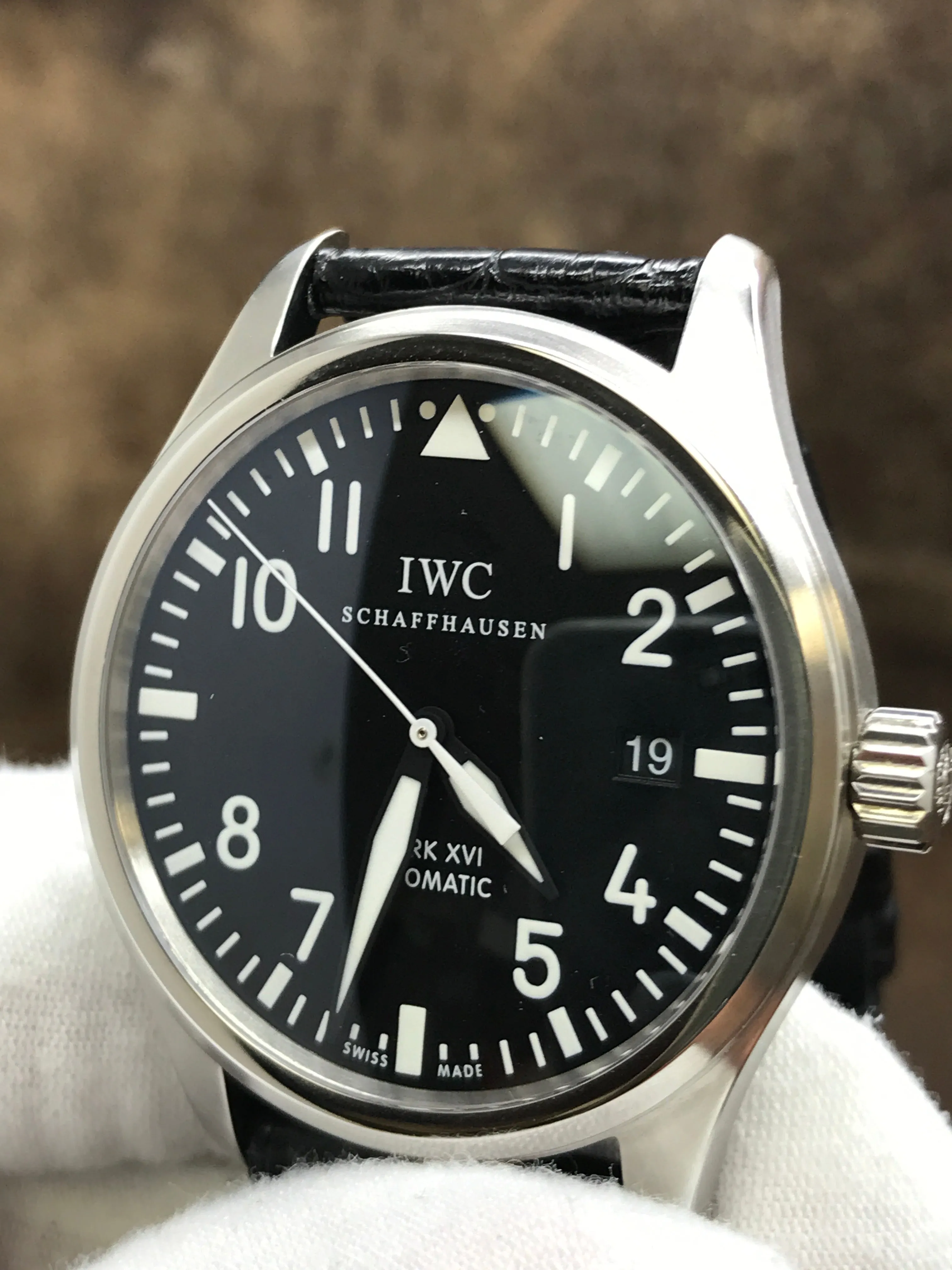 IWC Mark XVI IW325501 Black Dial Automatic Men's Watch