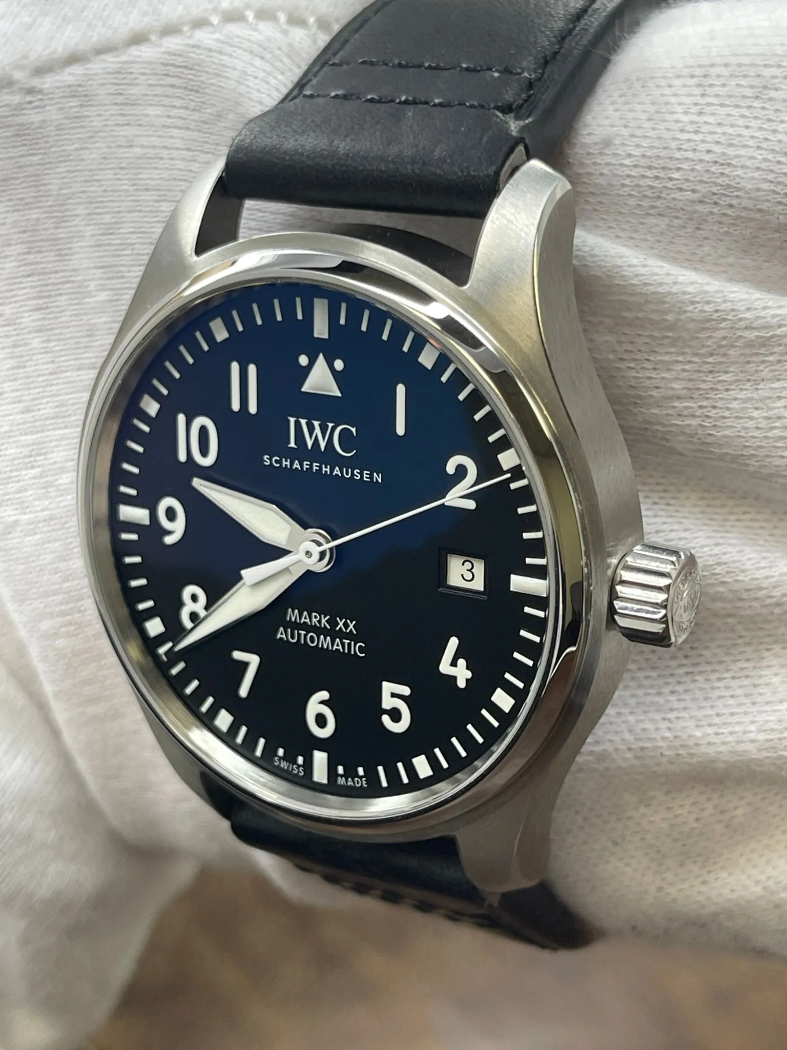 IWC Pilot Mark XX IW328201 Black Dial Automatic Men's Watch