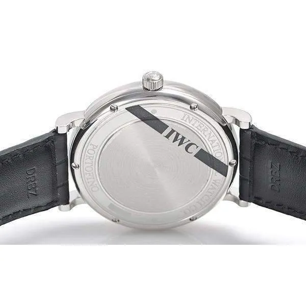 IWC PORTOFINO AUTOMATIC WHITE MEN WATCH  IW356501