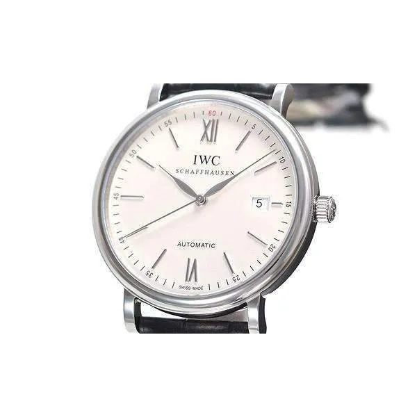 IWC PORTOFINO AUTOMATIC WHITE MEN WATCH  IW356501