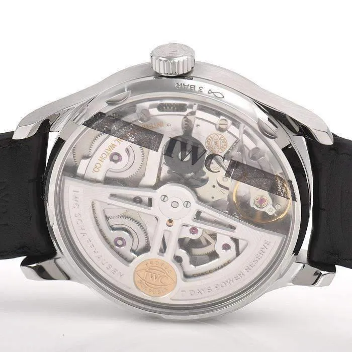 IWC PORTUGIESER BLUE AUTOMATIC MEN WATCH  IW500705
