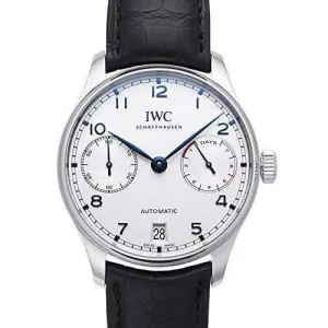 IWC PORTUGIESER BLUE AUTOMATIC MEN WATCH  IW500705