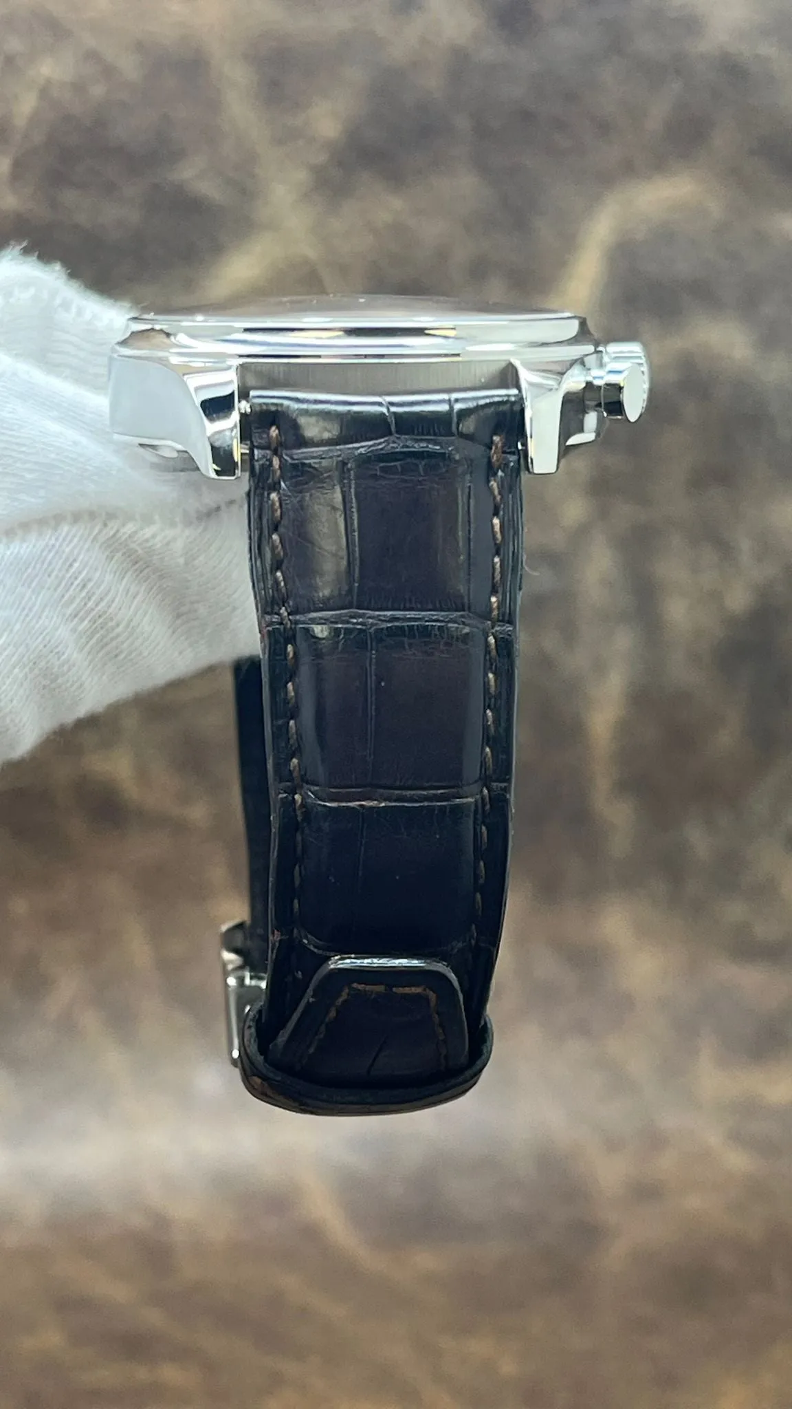 IWC Portugieser Chrono 42mm B&P Factory Warranty IW390302 White Dial Automatic Men's Watch