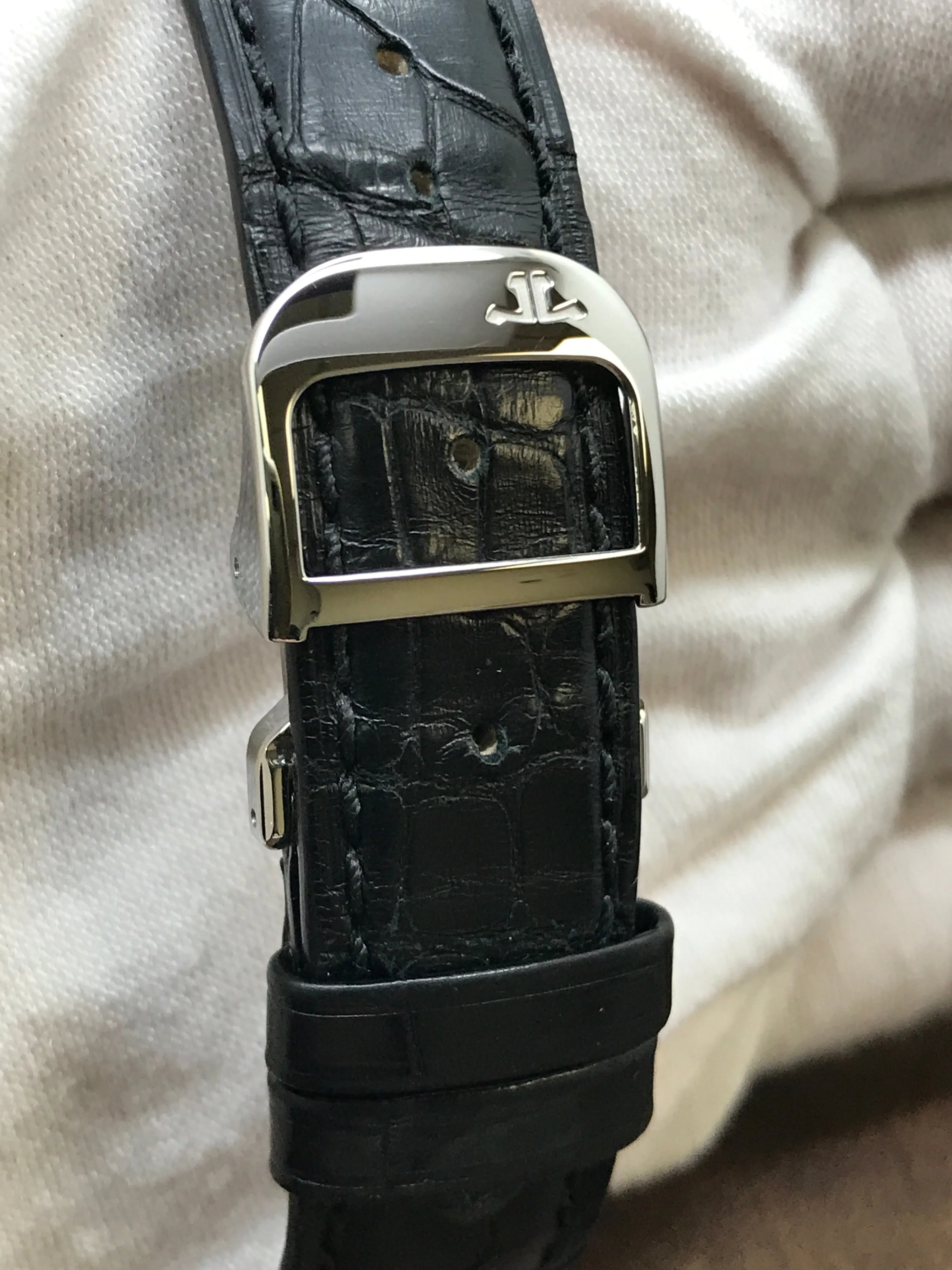 Jaeger-Lecoultre Master Geographic 176.8.29.S B&P Q1428421 Silver Dial Automatic Men's Watch