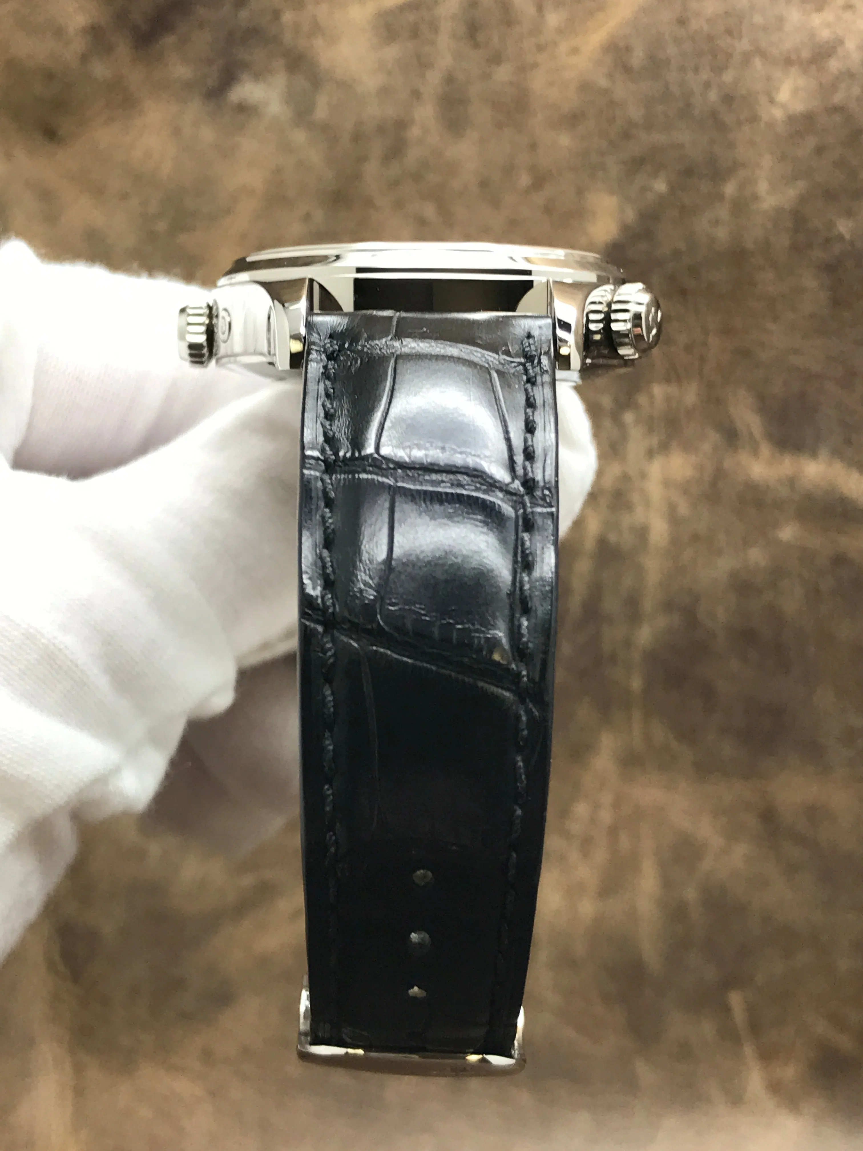 Jaeger-Lecoultre Master Geographic 176.8.29.S B&P Q1428421 Silver Dial Automatic Men's Watch