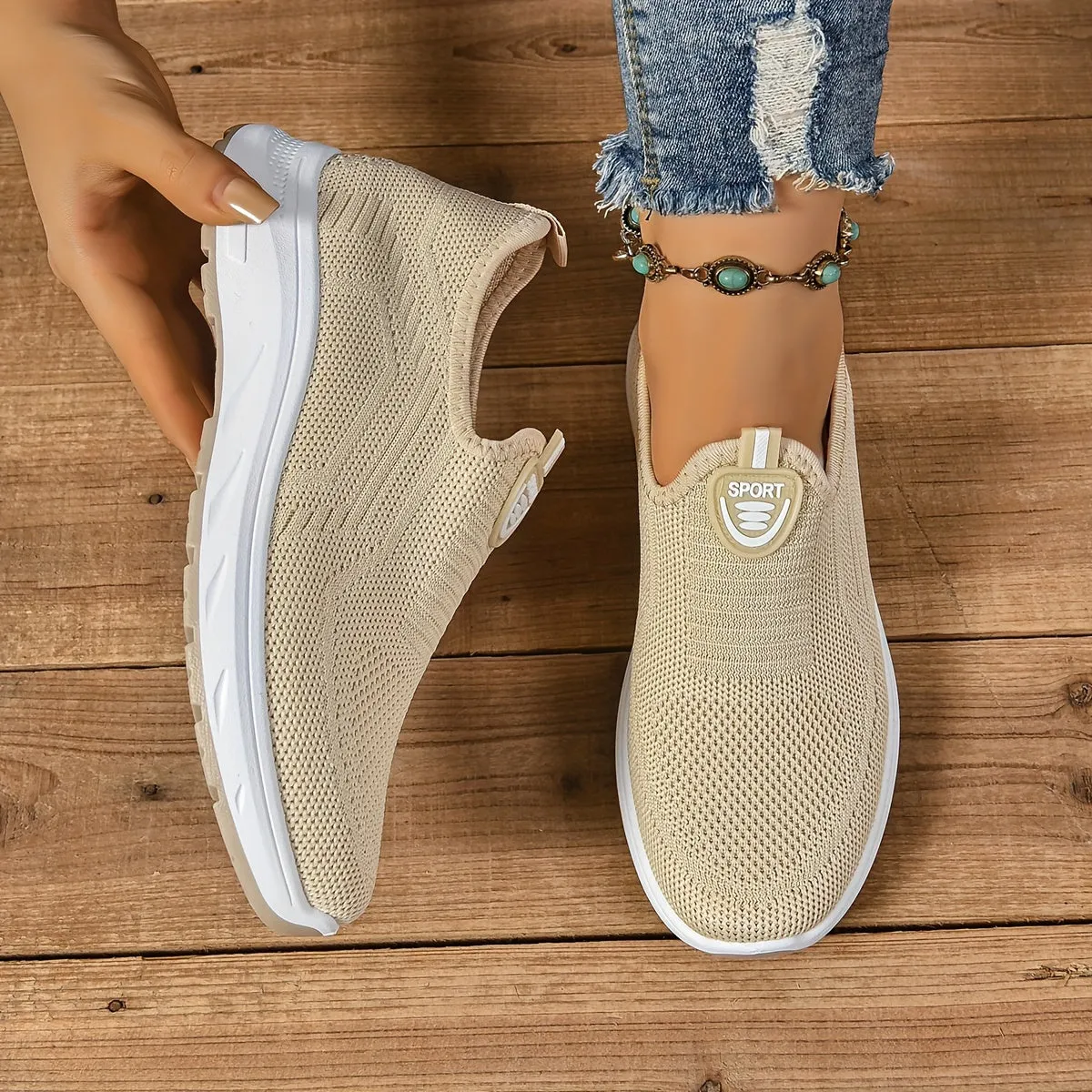 Jenny - Orthopedic Women’s Slip-On Sneakers