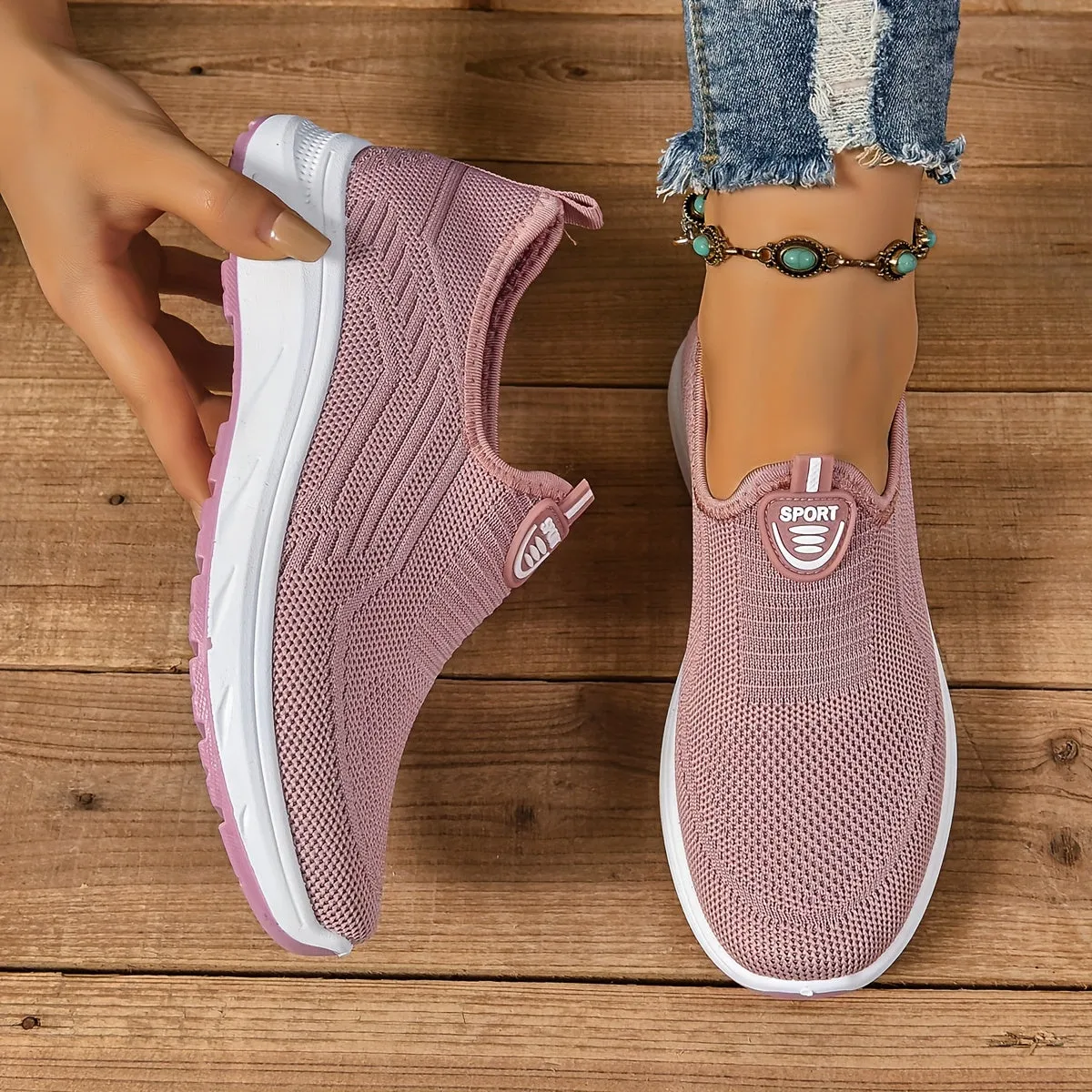Jenny - Orthopedic Women’s Slip-On Sneakers