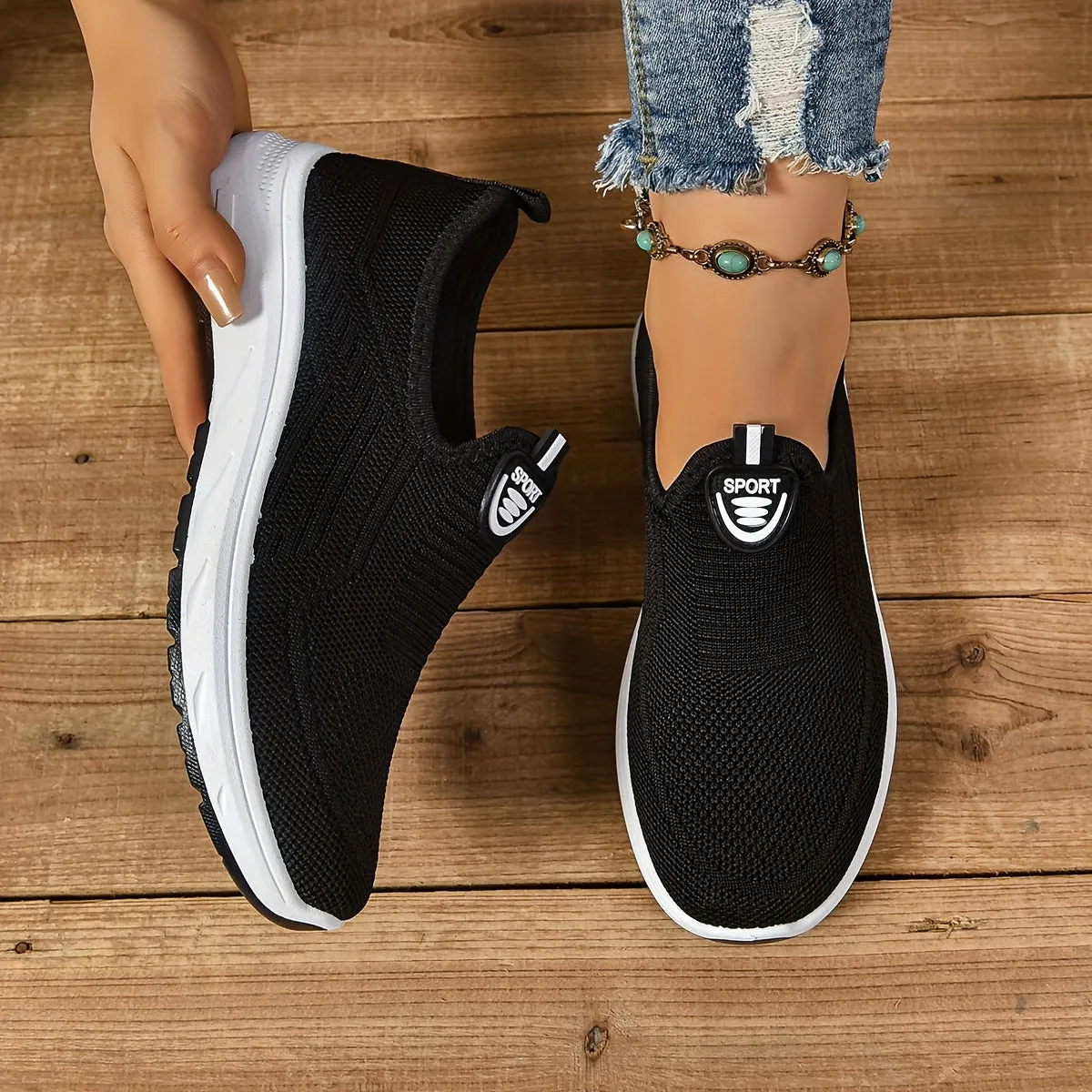 Jenny - Orthopedic Women’s Slip-On Sneakers