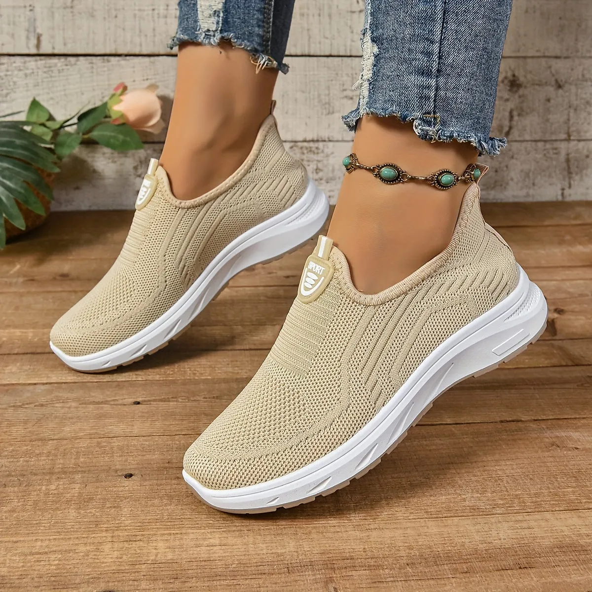 Jenny - Orthopedic Women’s Slip-On Sneakers