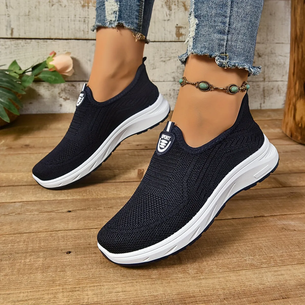 Jenny - Orthopedic Women’s Slip-On Sneakers