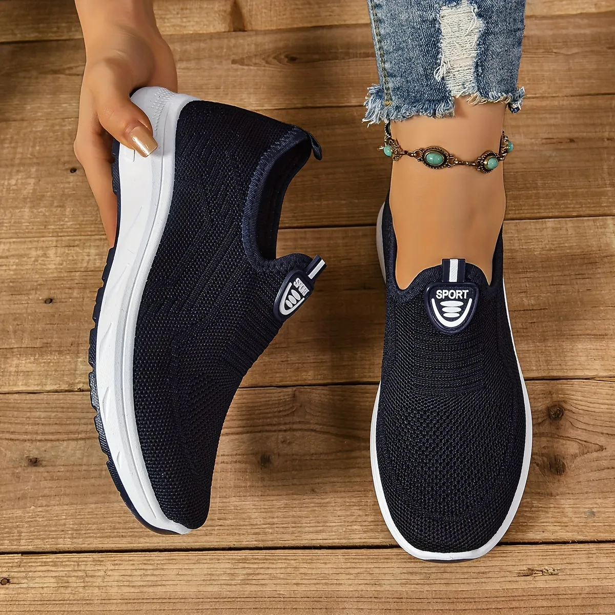 Jenny - Orthopedic Women’s Slip-On Sneakers