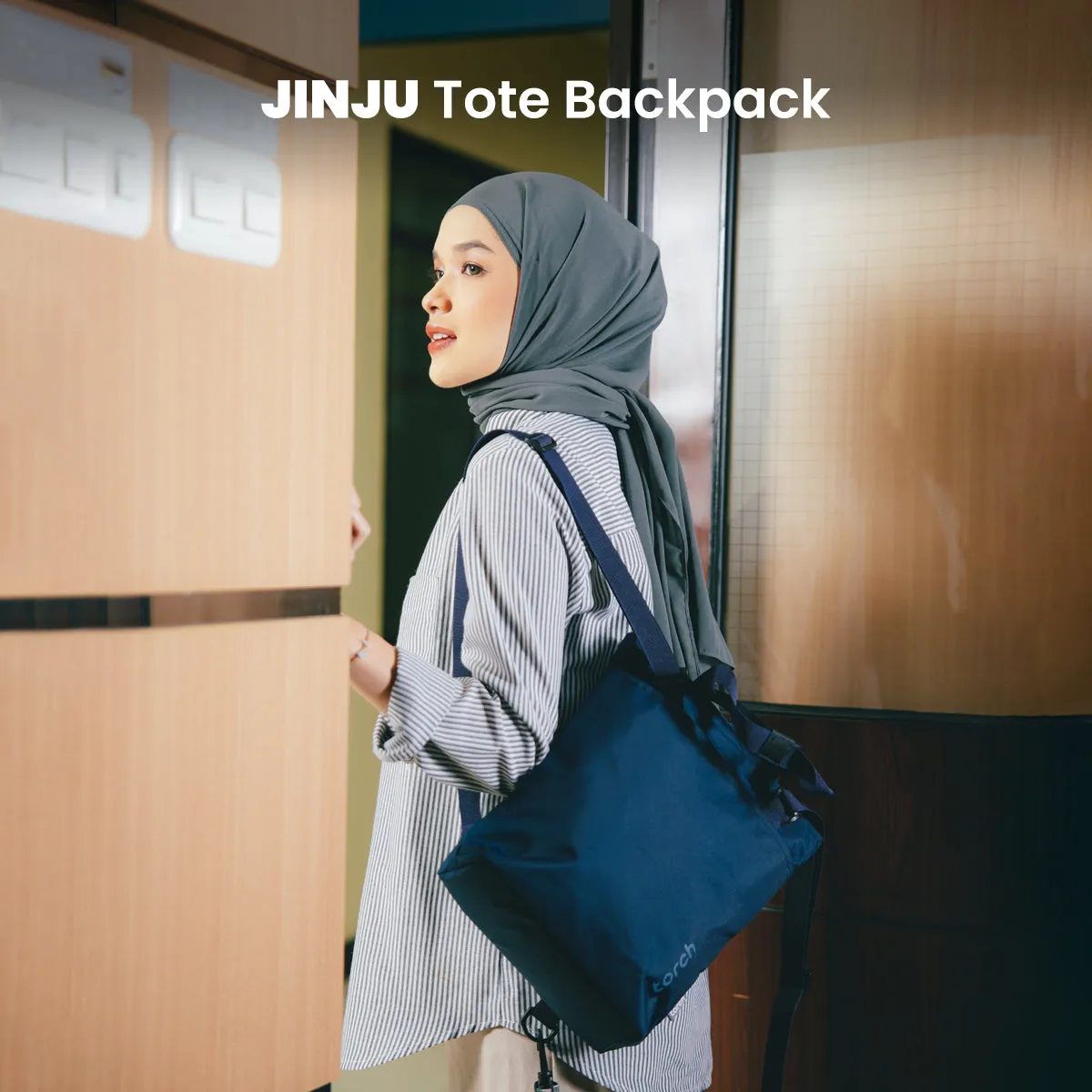 Jinju 2 in 1 Daypack & Totebag