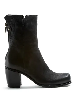 JONI Black Leather Boots