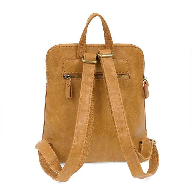 Julia Mini Backpack- Almond Brown