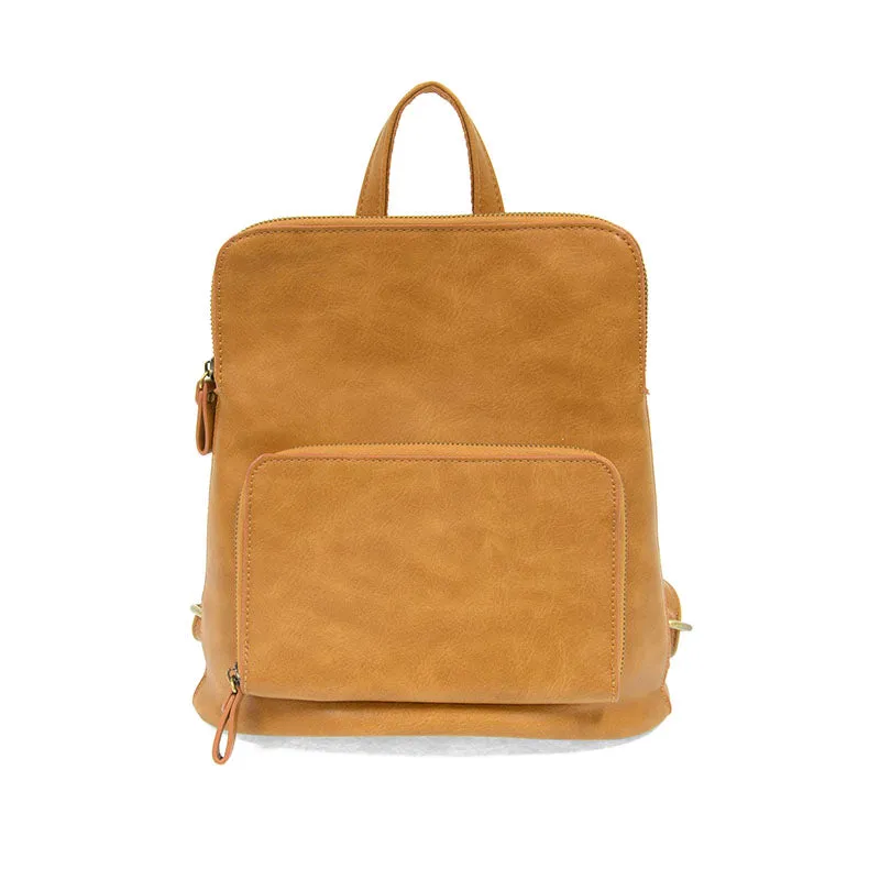 Julia Mini Backpack- Almond Brown