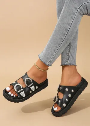 Karlie Western Buckle Sandals
