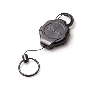 Key-Bak RATCH-IT Retractable Carabiner Keychain with Ratcheting Lock