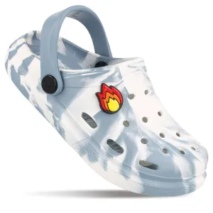 Kid's Clogs - WC8778 Aqua White