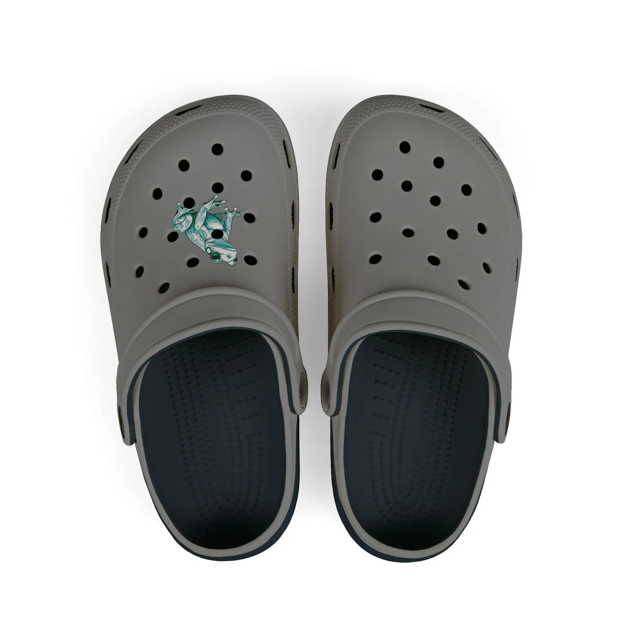 Kids' EVA Foam Clogs with Playful Frog Design
