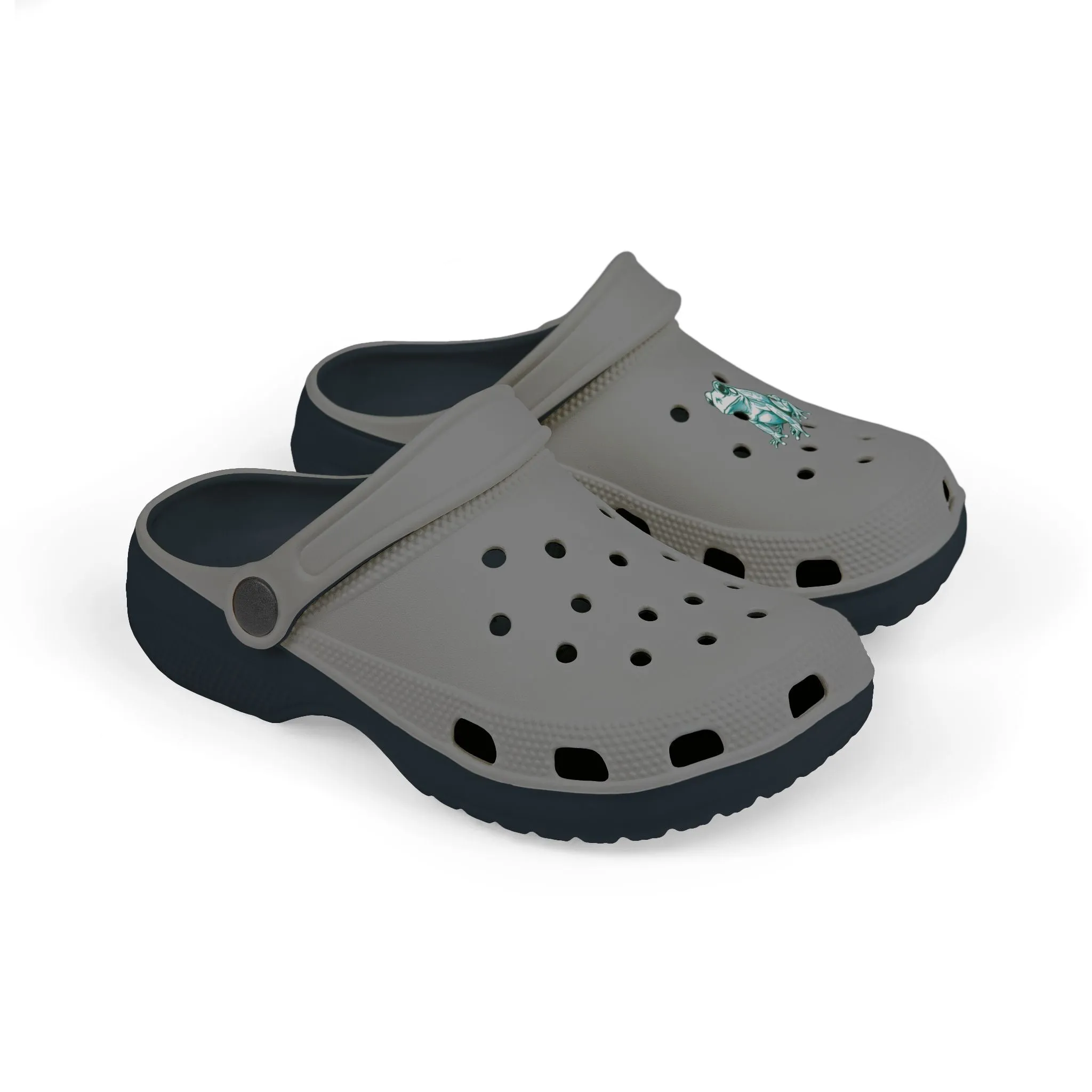 Kids' EVA Foam Clogs with Playful Frog Design