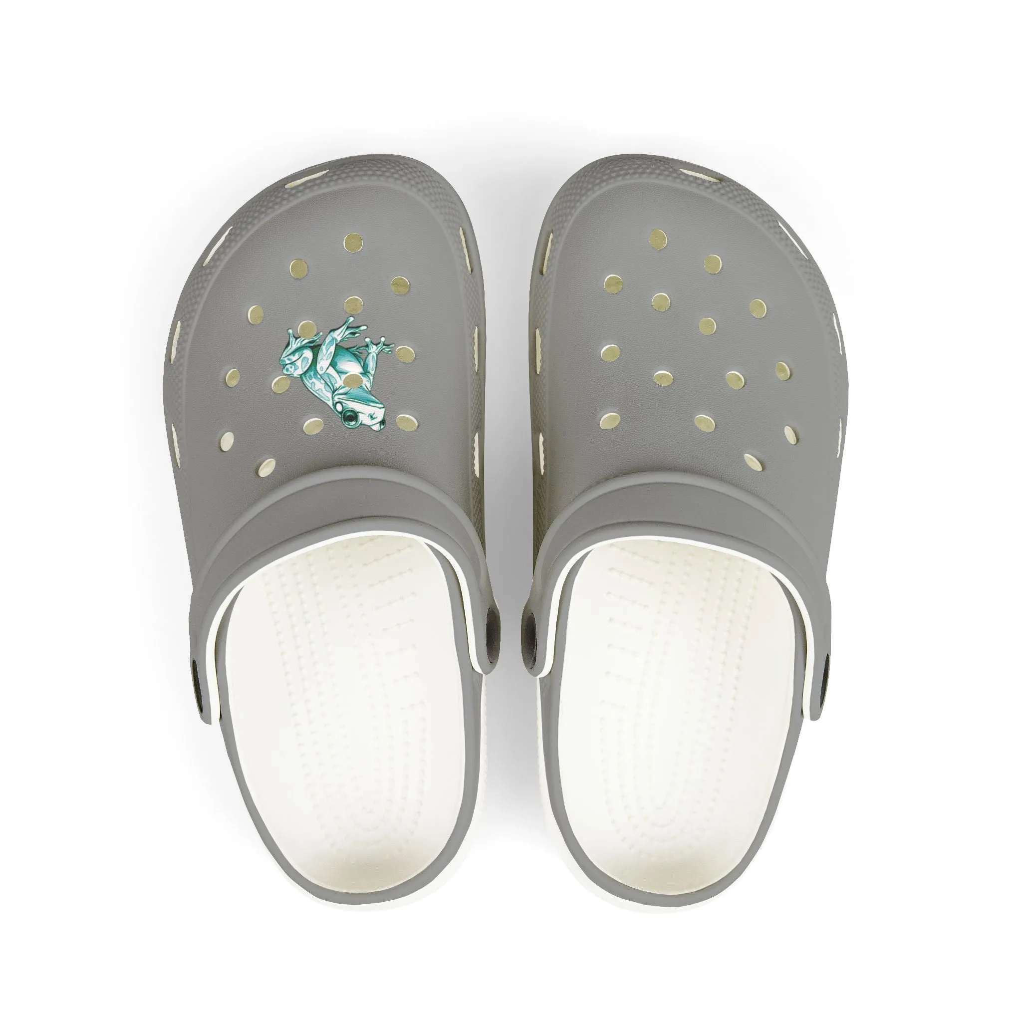 Kids' EVA Foam Clogs with Playful Frog Design