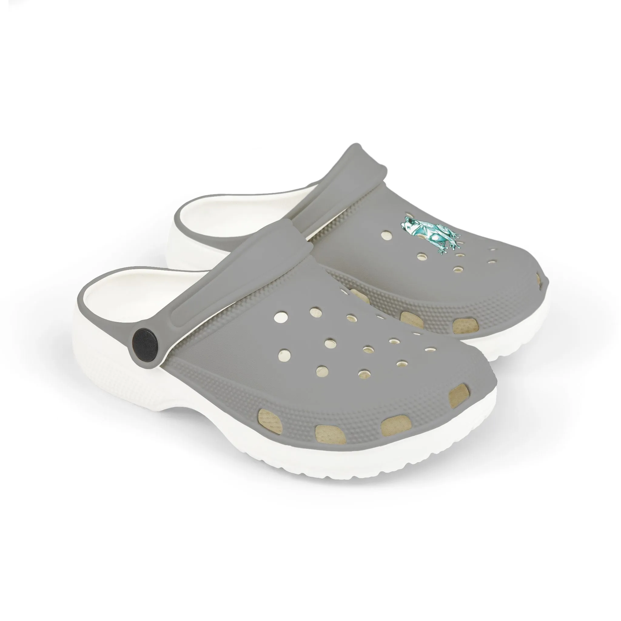 Kids' EVA Foam Clogs with Playful Frog Design