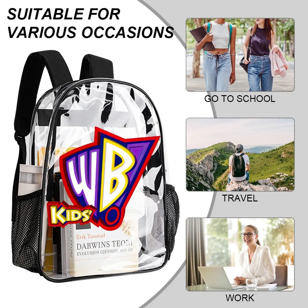 Kids' WB Transparent Backpack 17 Inch