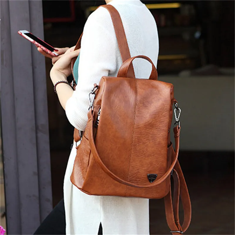 Korean Style Luxury All Match Ladies Anti-theft Backpack