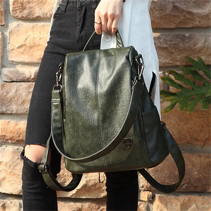 Korean Style Luxury All Match Ladies Anti-theft Backpack