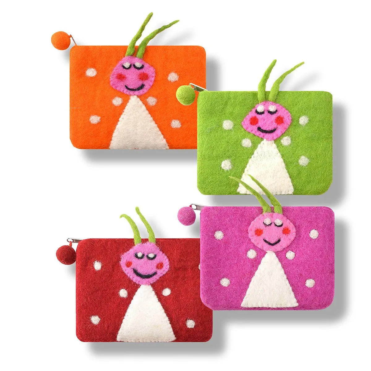 Lady Bug Design Coin Purse